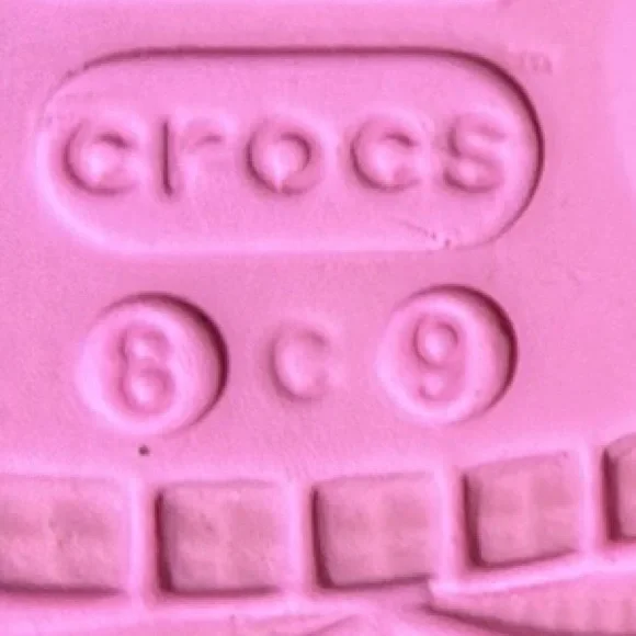Crocs Children’s 8/9 pink - Picture 5 of 6